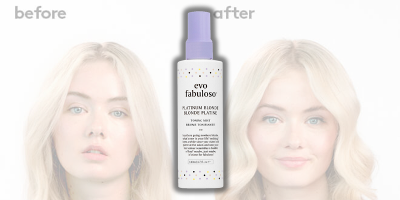 new product alert! evo's fabuloso platinum blonde toning mis ...